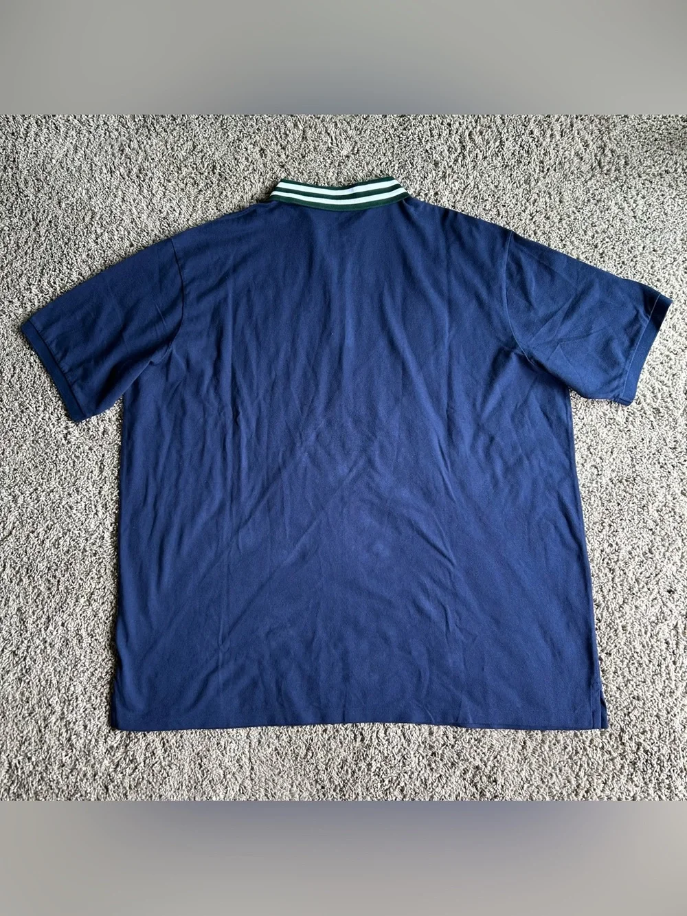 NWT Polo Ralph Lauren Shirt Mens 4XL TALL Navy Banner Stripe 1967 Crest Big Pony